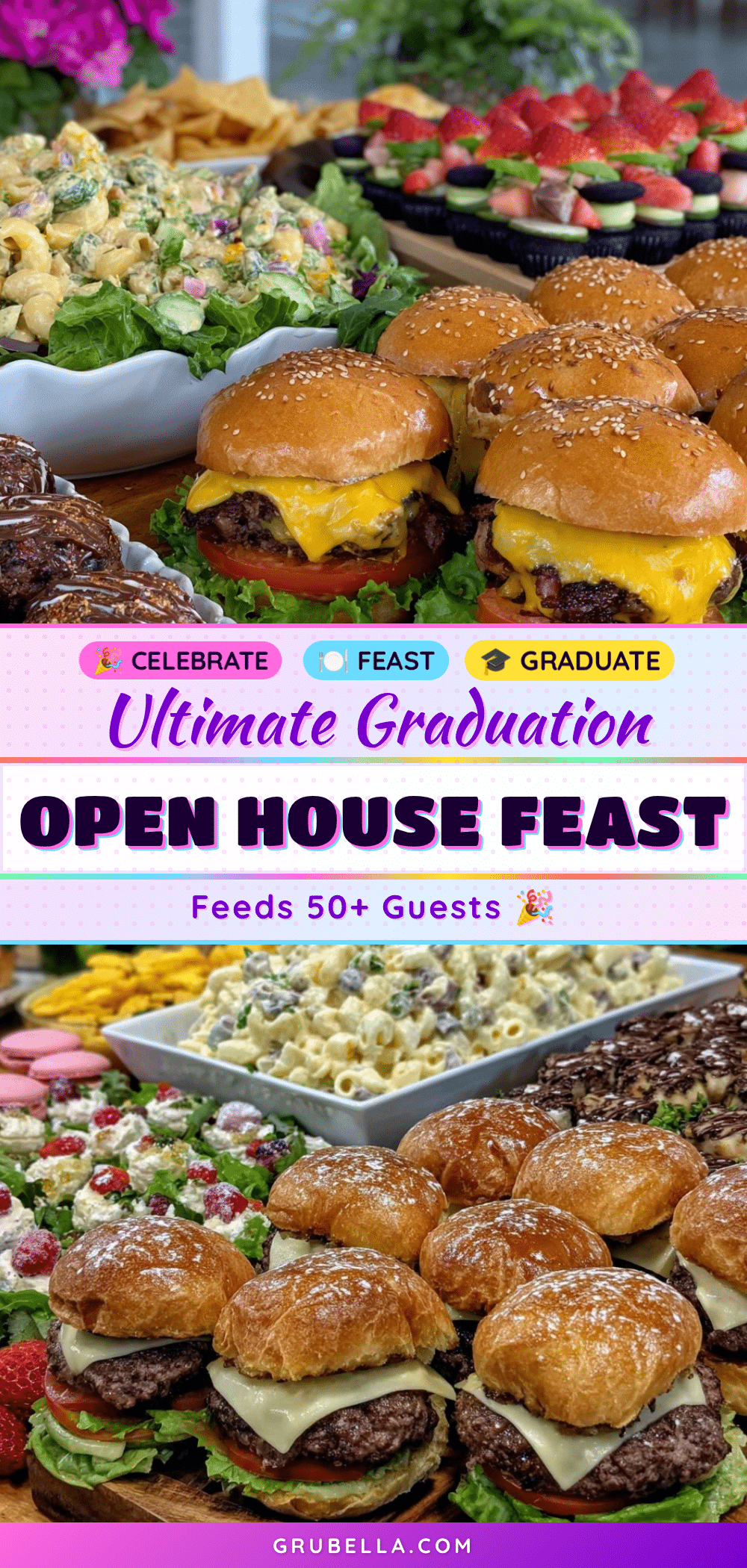 graduation open house food table recipe