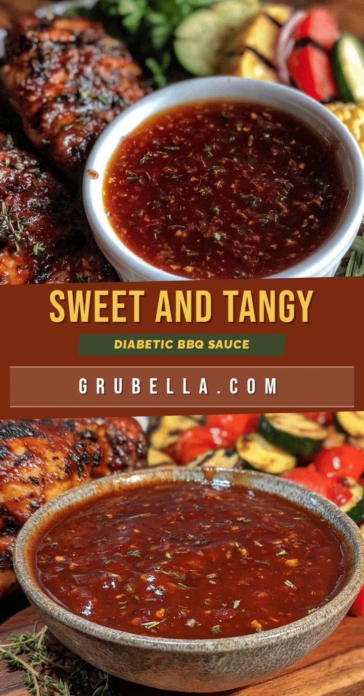 healthy diabetic-friendly BBQ sauce recipe