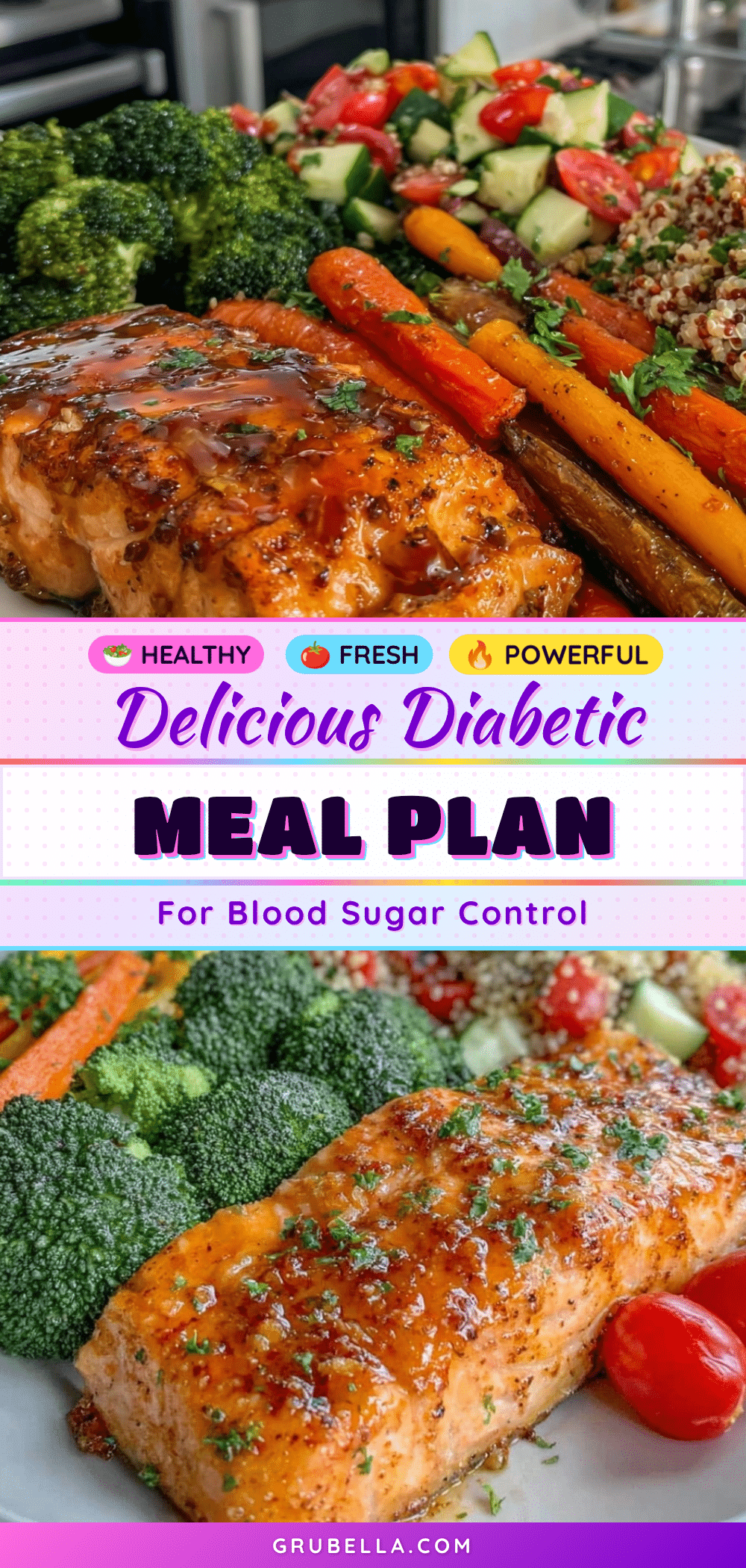healthy diabetic meal plan recipe