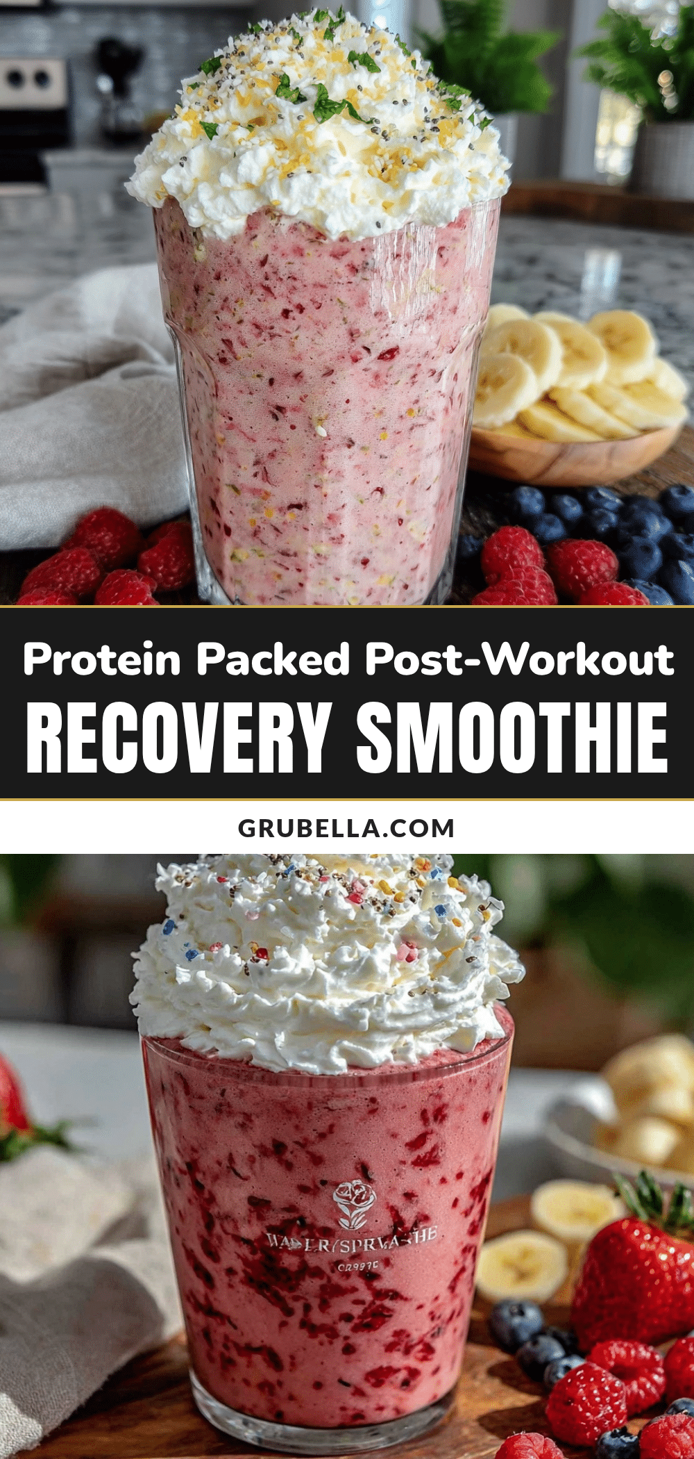 healthy post-workout recovery smoothie recipe