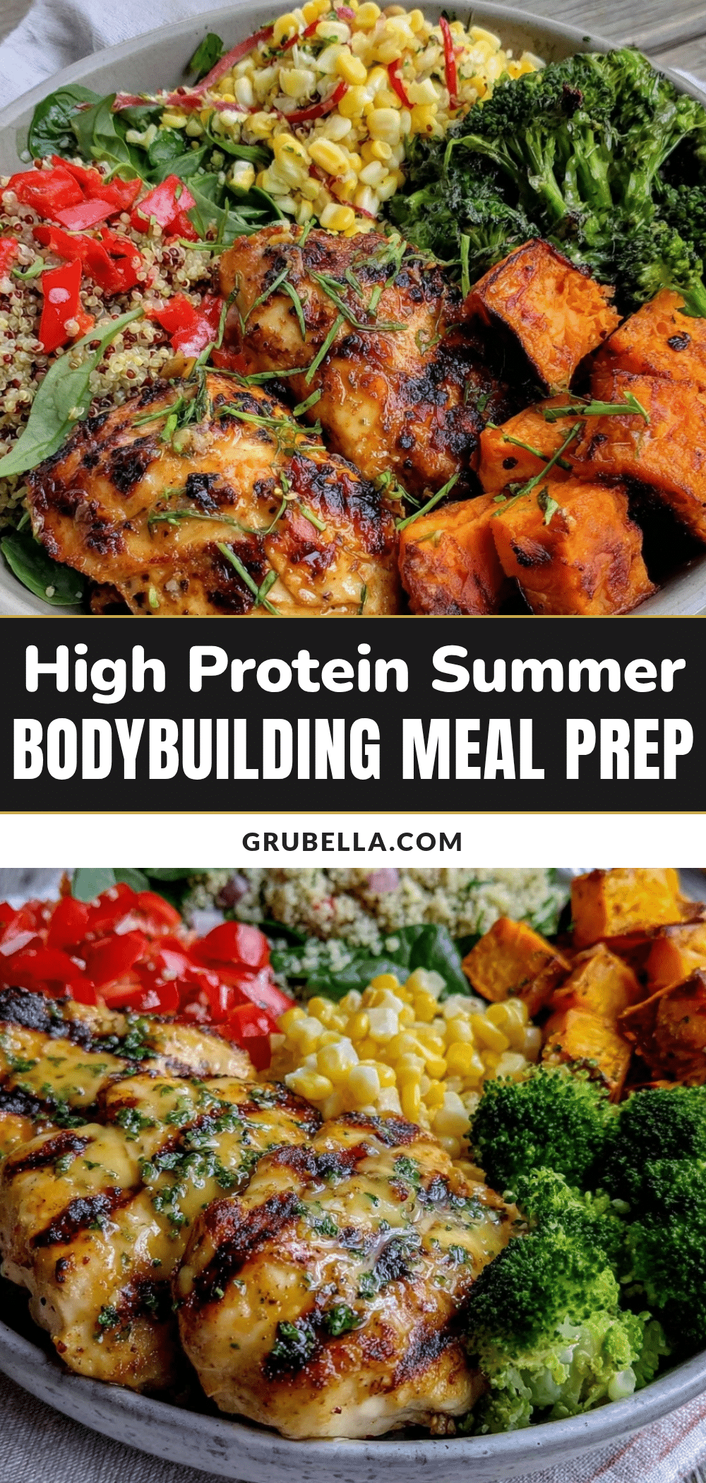 healthy summer bodybuilding meal prep recipe