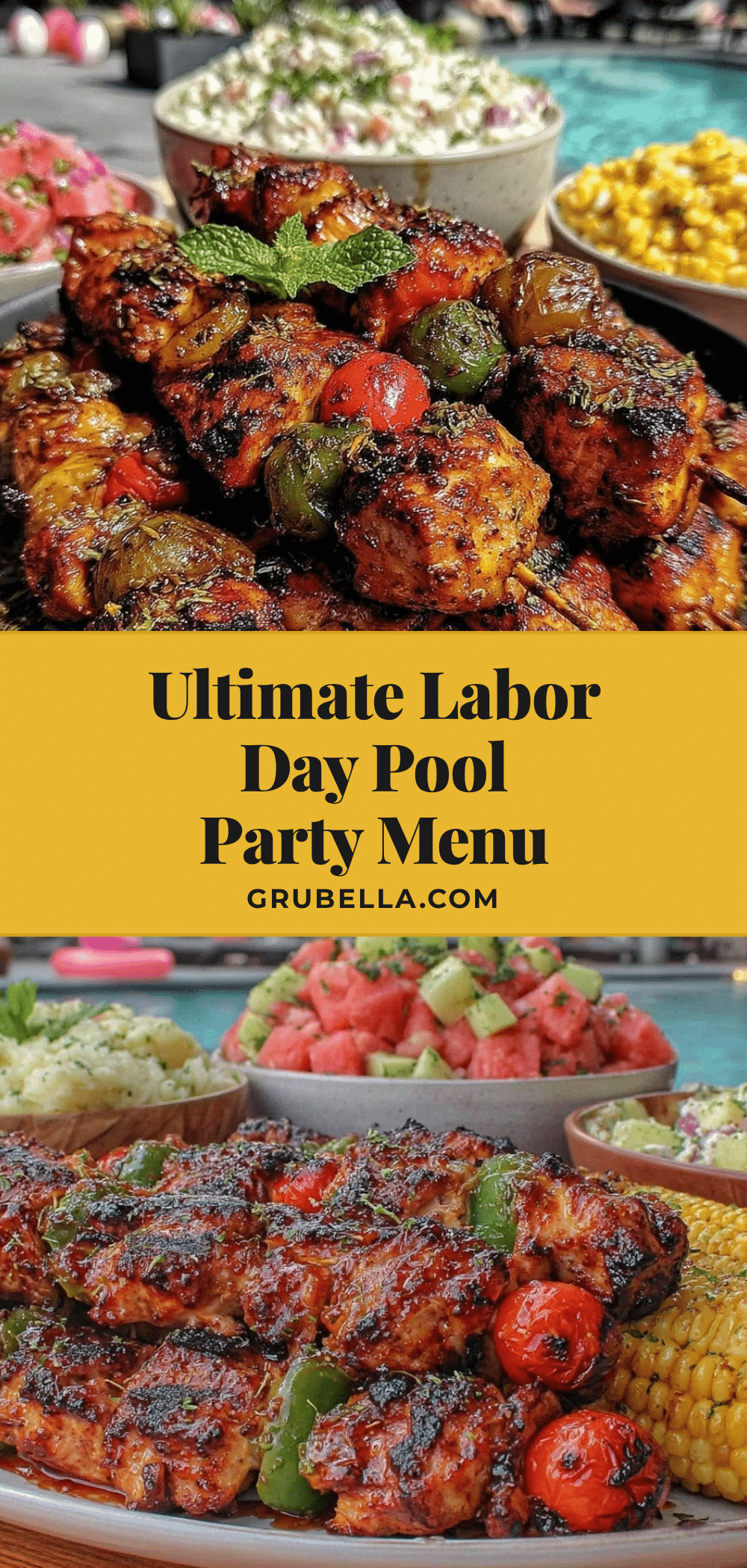 Labor Day Pool Party Menu recipe