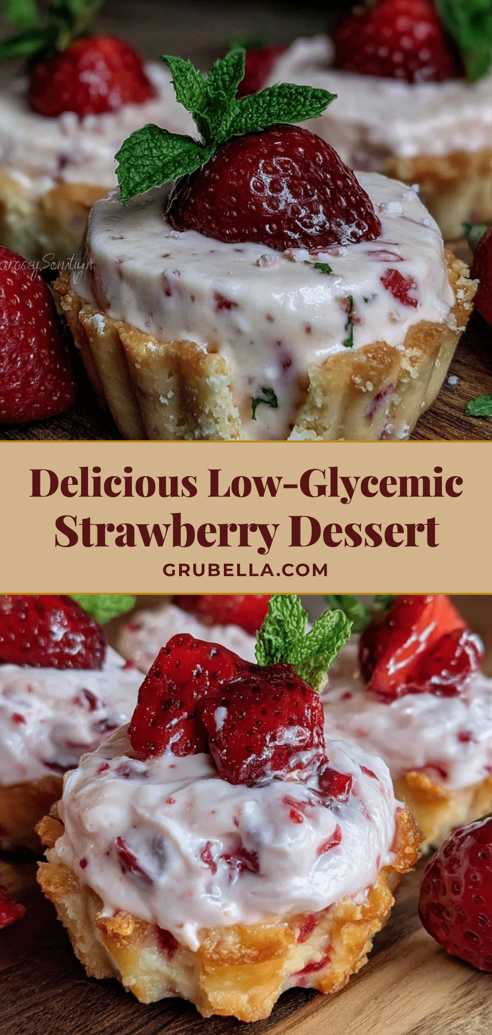 low-glycemic strawberry dessert recipe