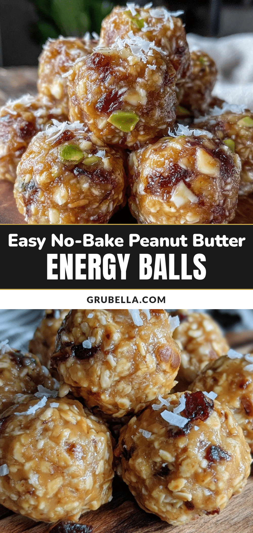 no-bake peanut butter energy balls recipe