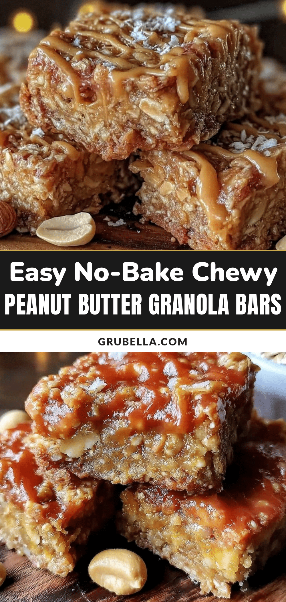 no-bake peanut butter granola bars recipe