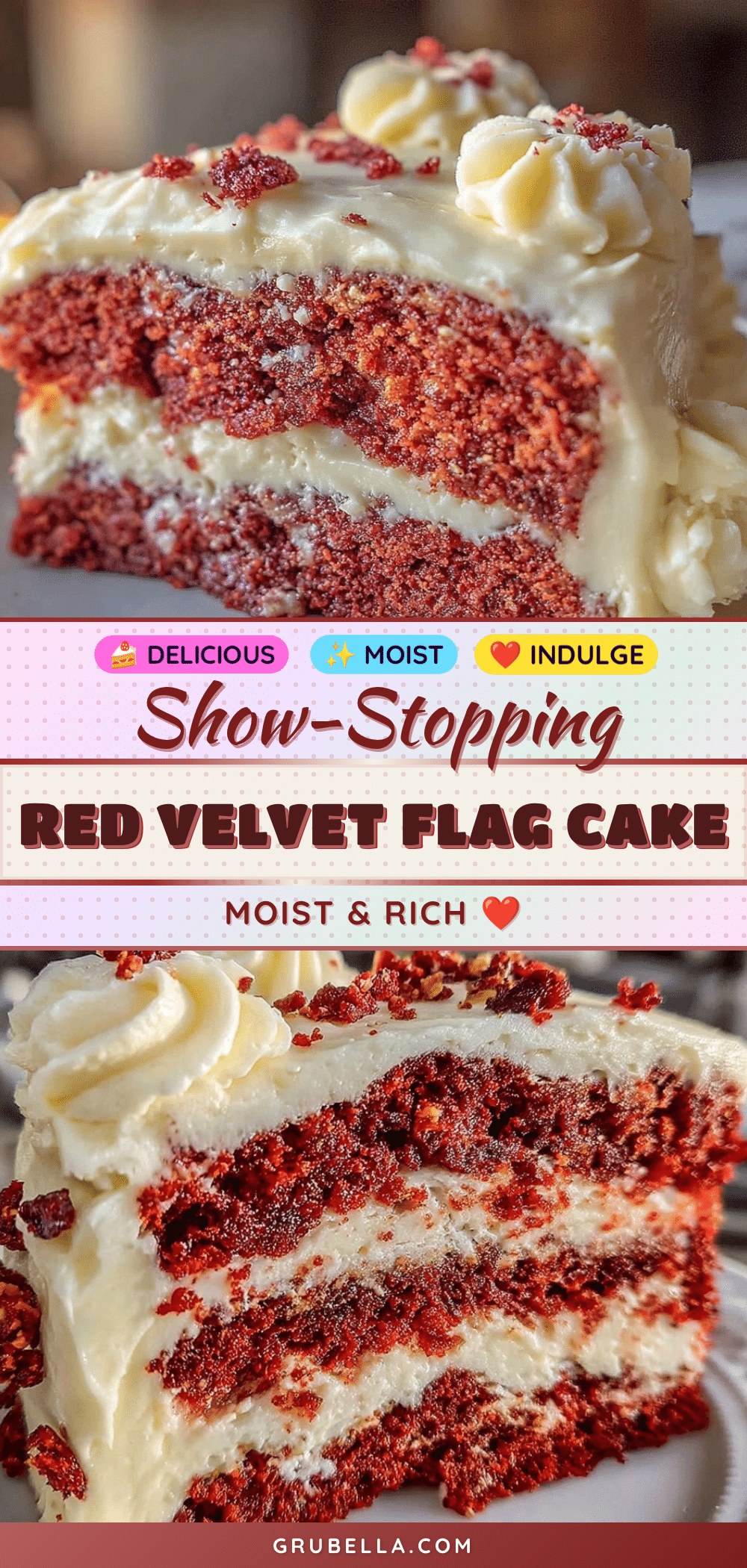 red velvet flag cake recipe