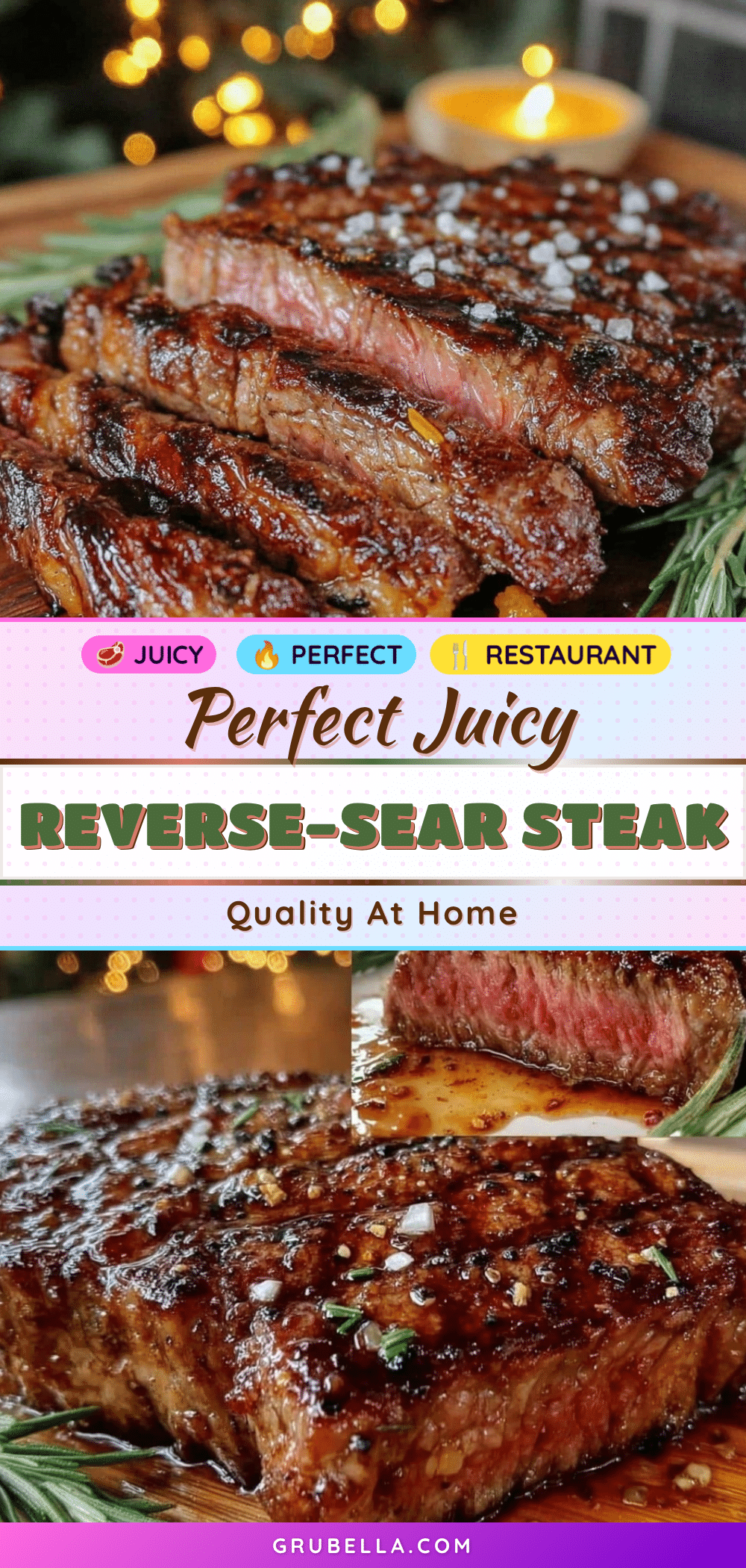reverse-sear steak recipe recipe