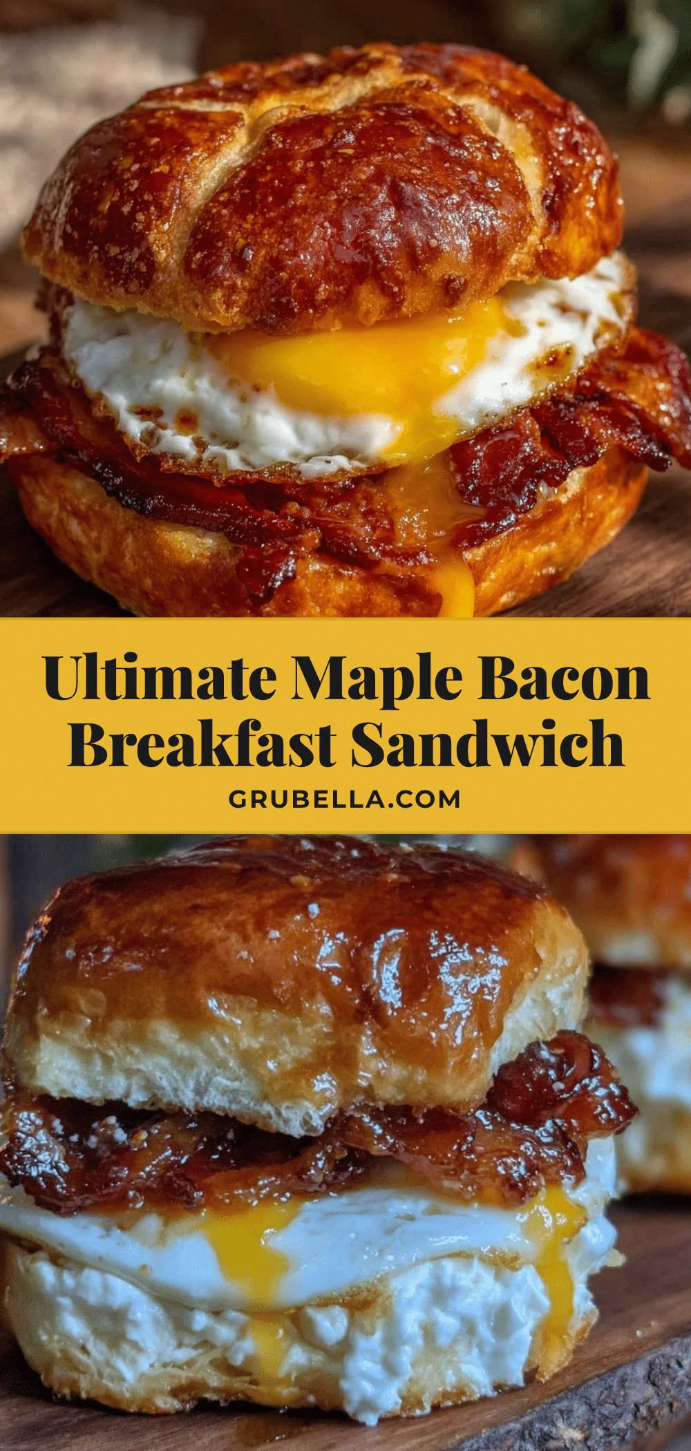 savory maple bacon breakfast sandwich recipe