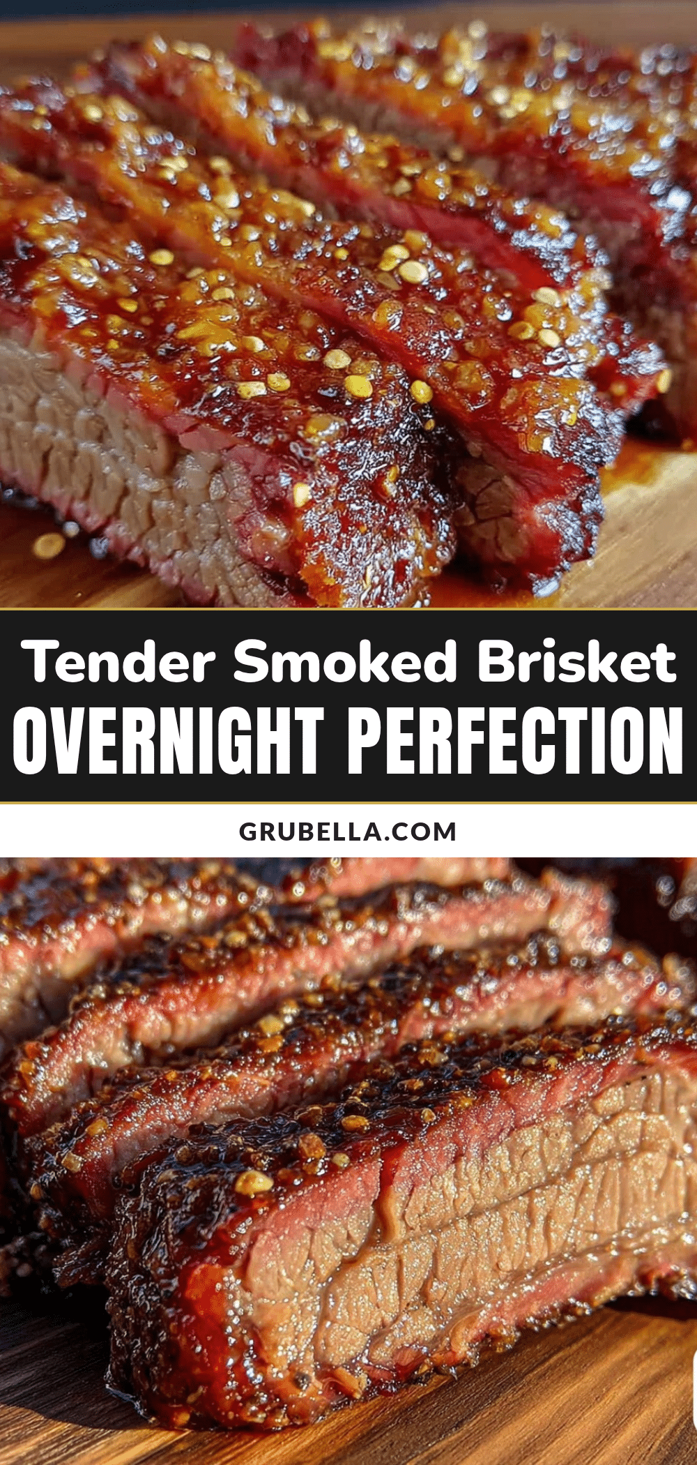 tender smoked brisket overnight recipe