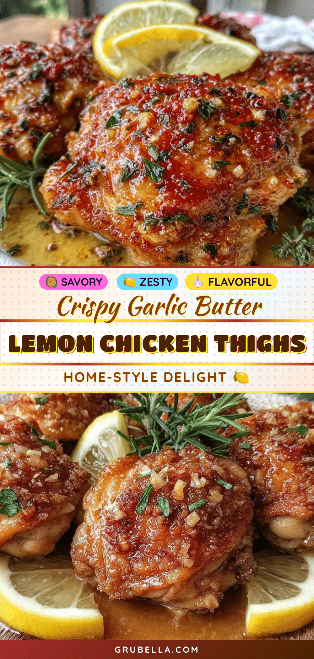 crispy garlic butter baked chicken thighs recipe
