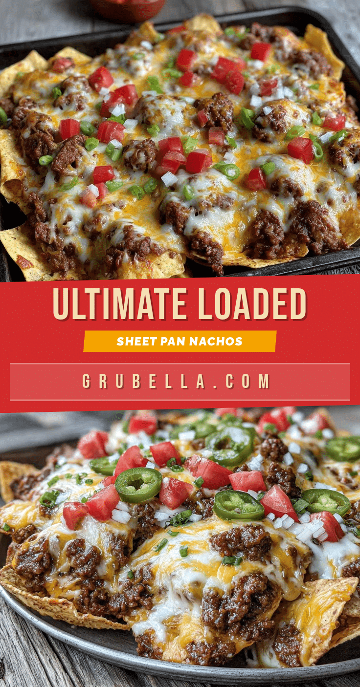 savory sheet pan loaded nachos recipe