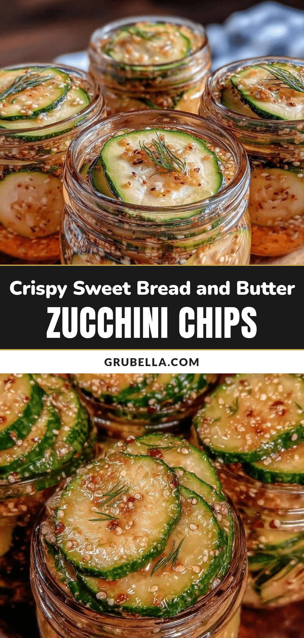 sweet bread and butter zucchini chips recipe