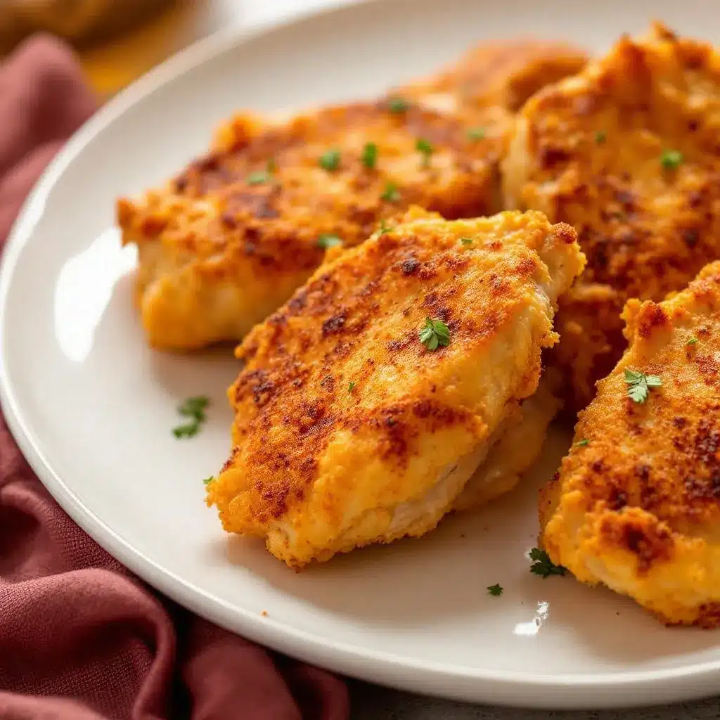 air fryer chicken thighs preparation steps