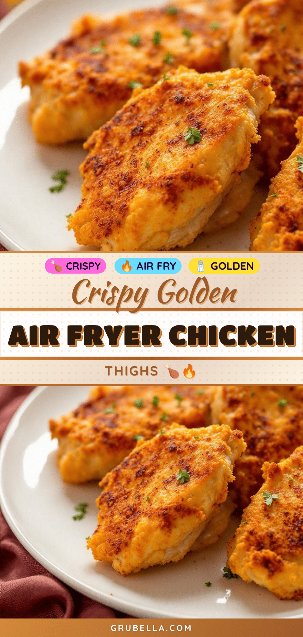 air fryer chicken thighs recipe