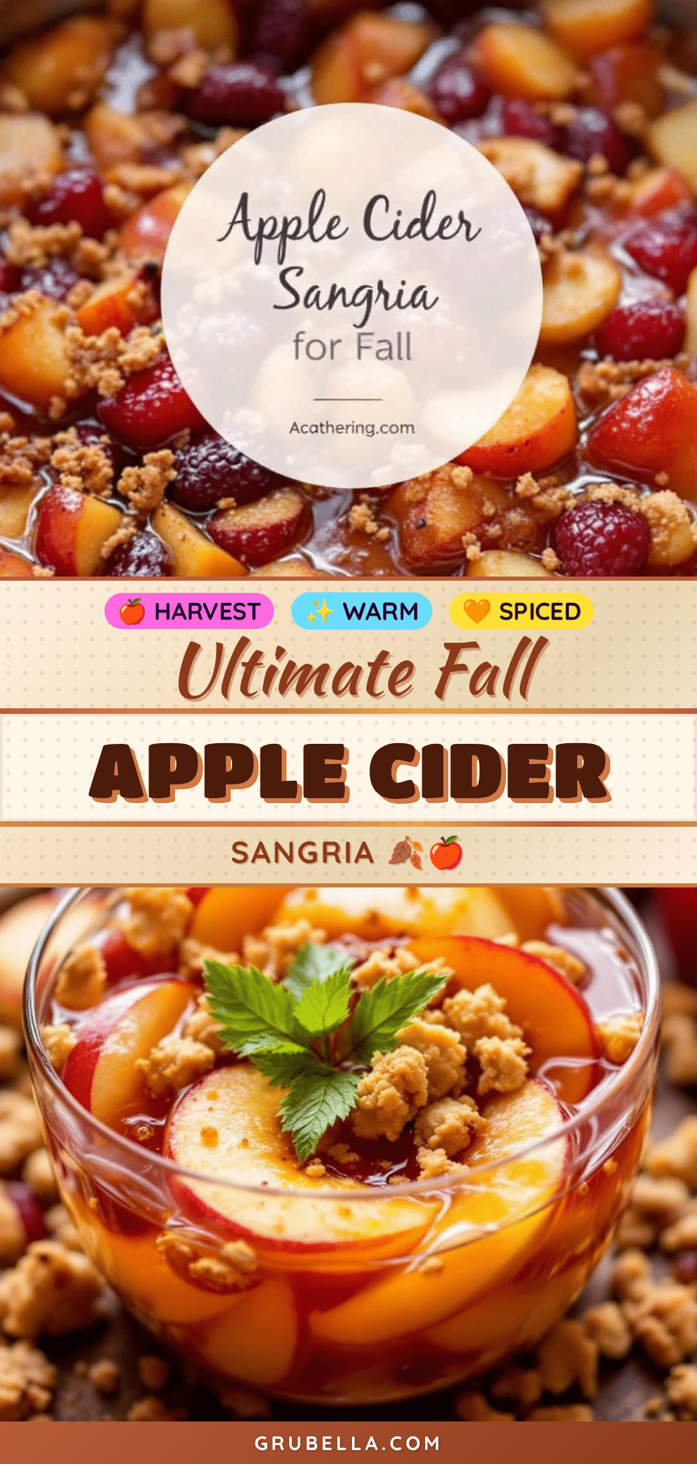apple cider sangria recipe