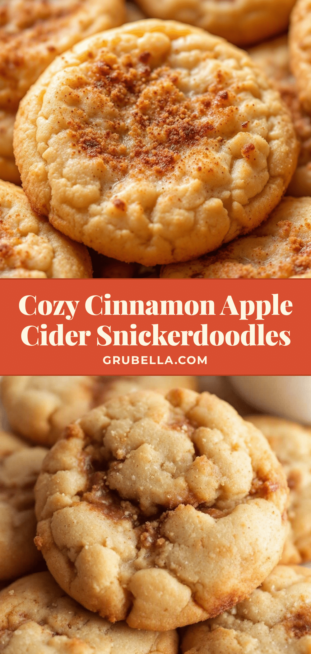 apple cider snickerdoodle cookies recipe