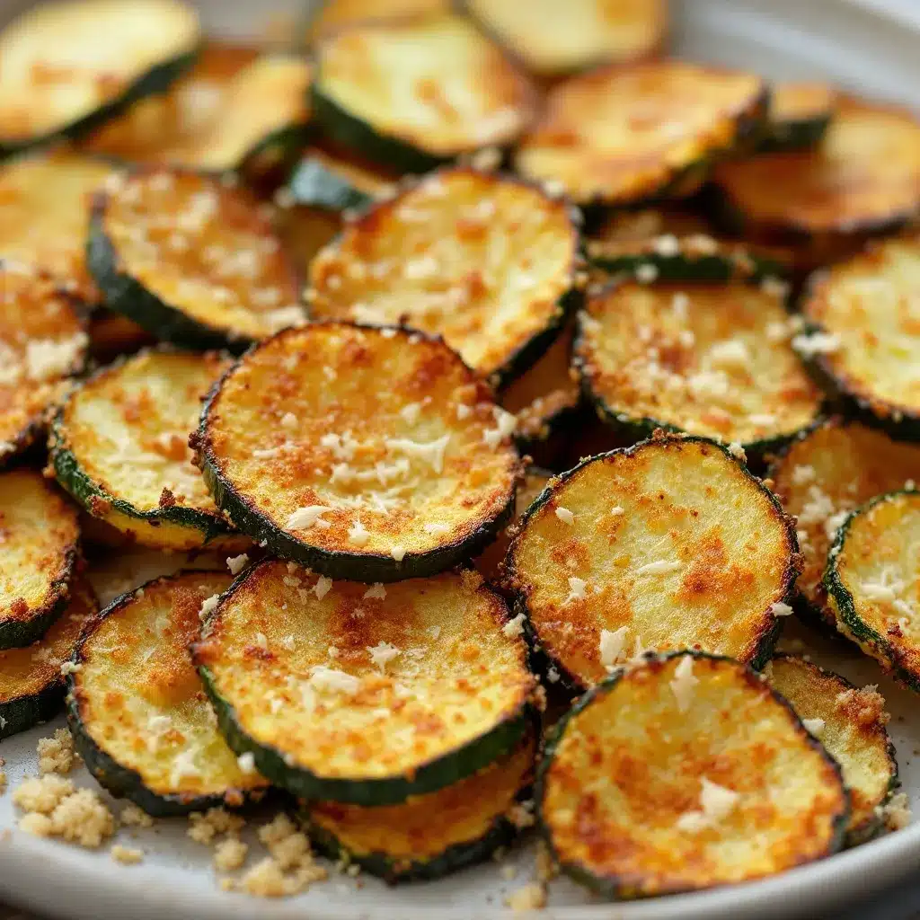 baked parmesan zucchini chips preparation steps