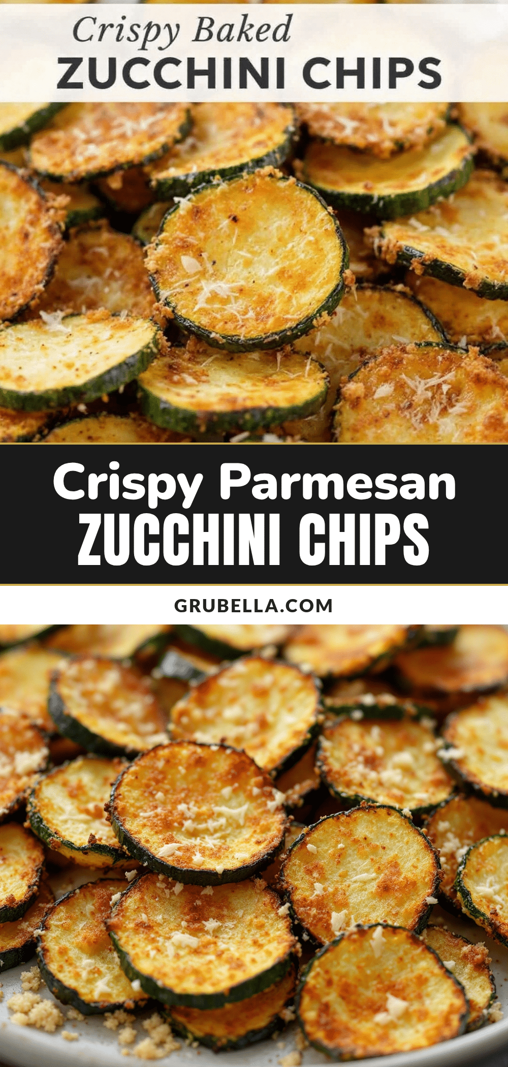 baked parmesan zucchini chips recipe