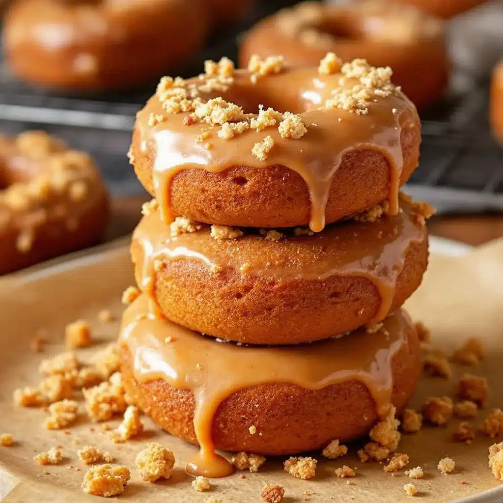 baked pumpkin spice donuts - featured image
