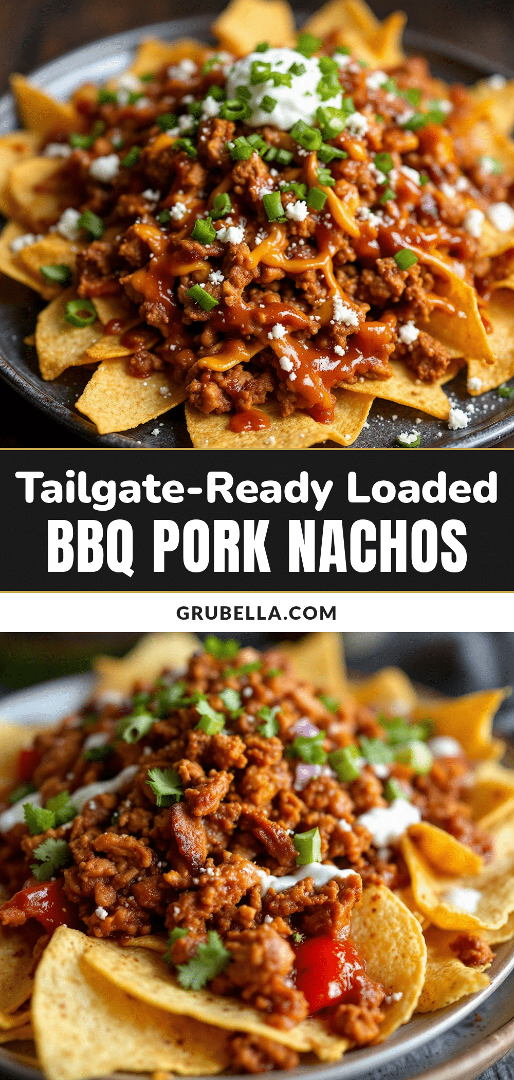 BBQ pulled pork nachos recipe