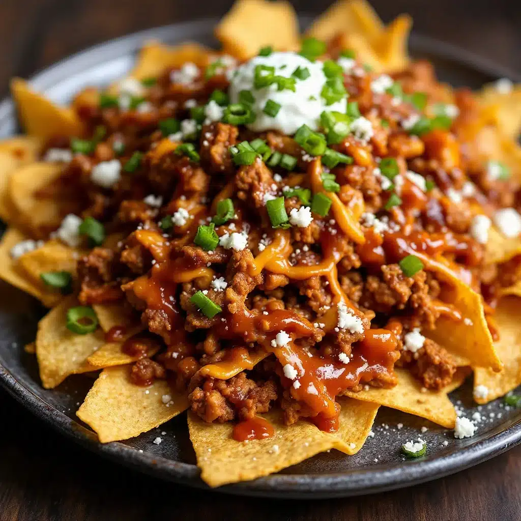 BBQ pulled pork nachos - featured image