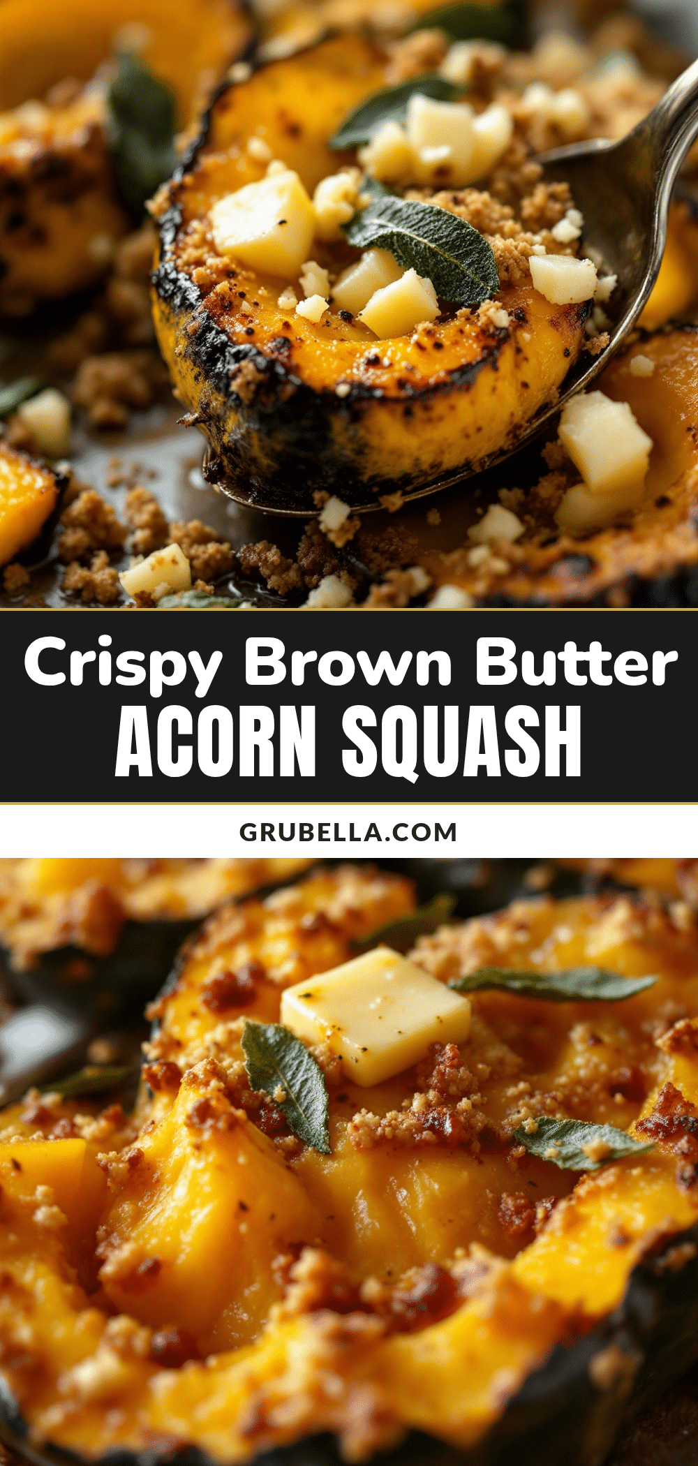 brown butter acorn squash recipe
