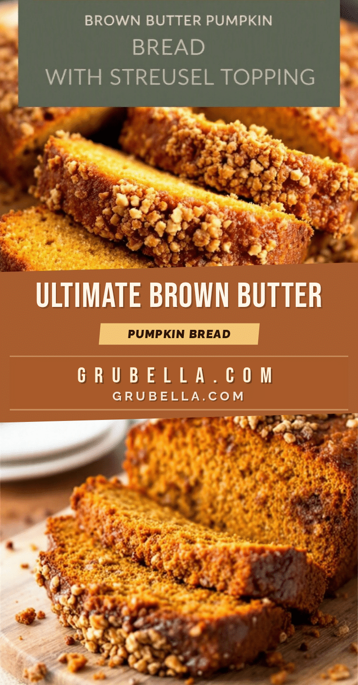 brown butter pumpkin bread recipe