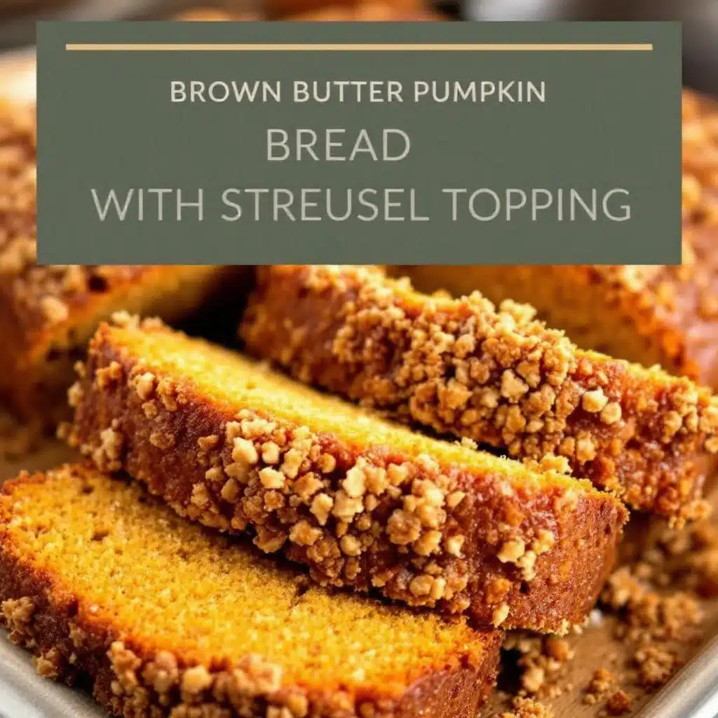 brown butter pumpkin bread - featured image