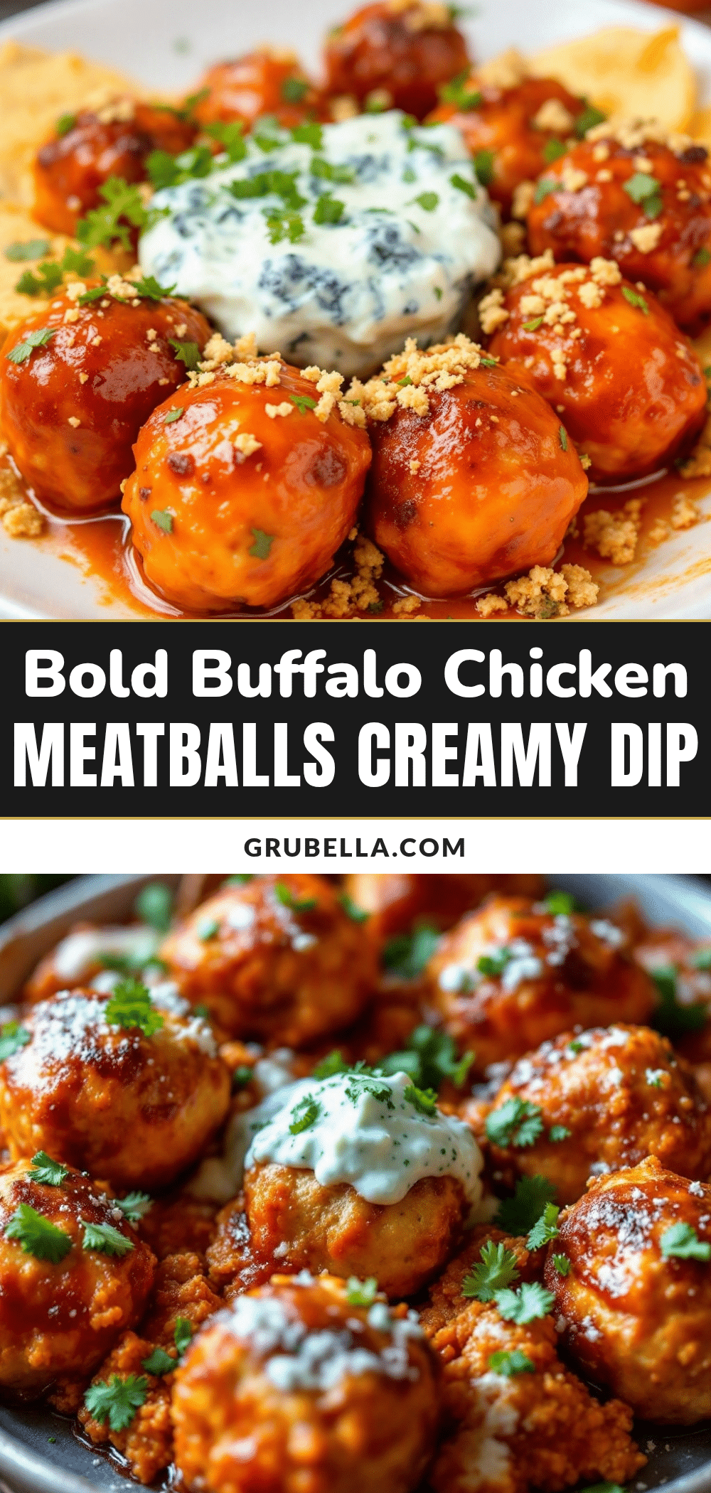 buffalo chicken meatballs recipe
