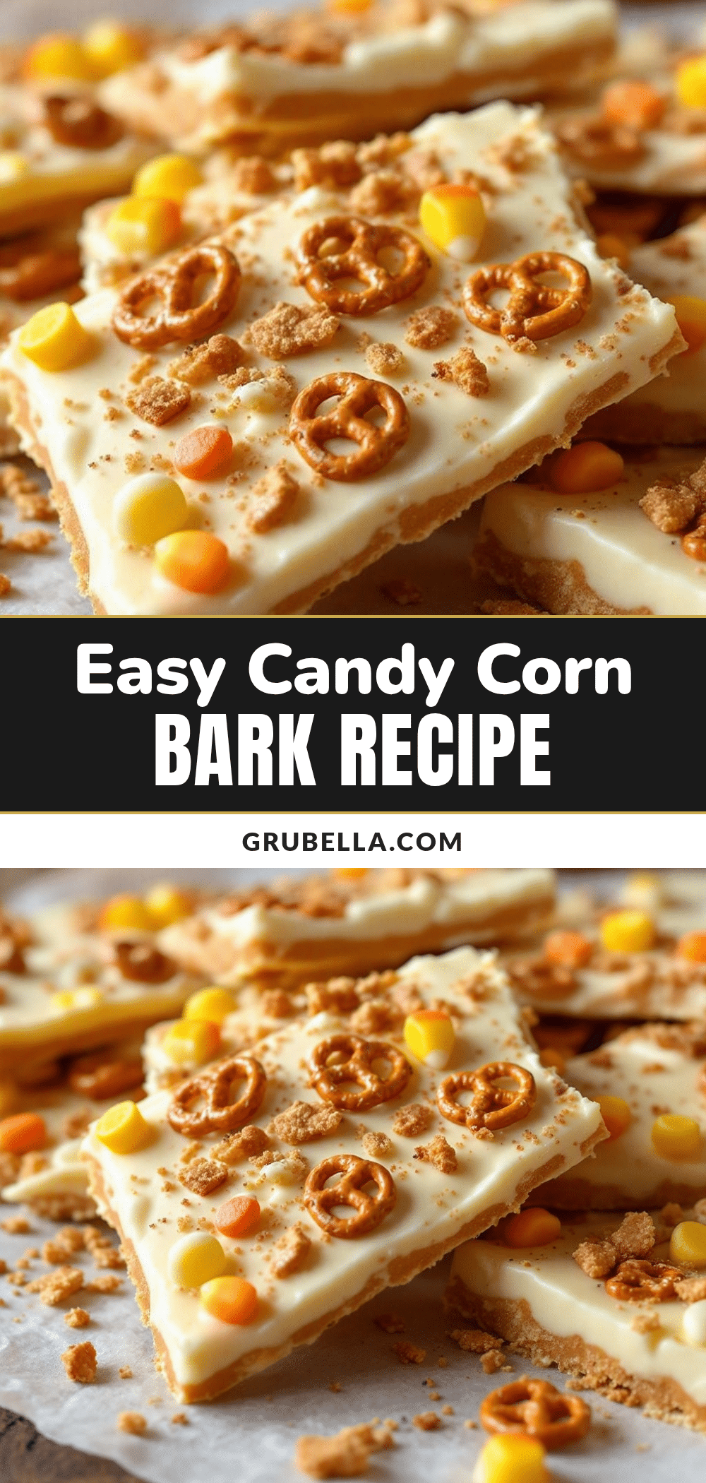 candy corn bark recipe