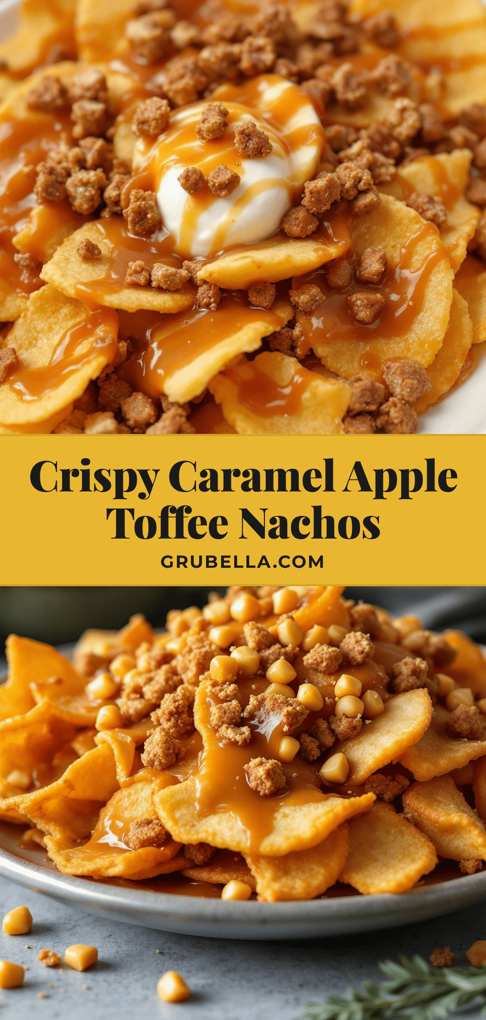 caramel apple nachos recipe
