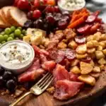 charcuterie board for two - featured image