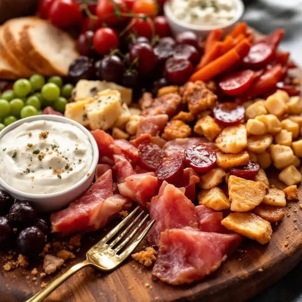 charcuterie board for two - featured image