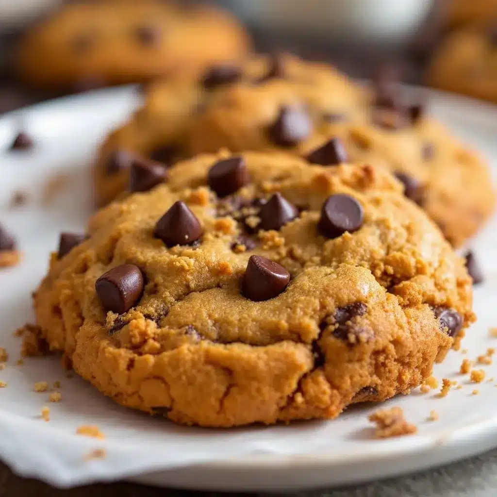 chewy pumpkin chocolate chip cookies preparation steps