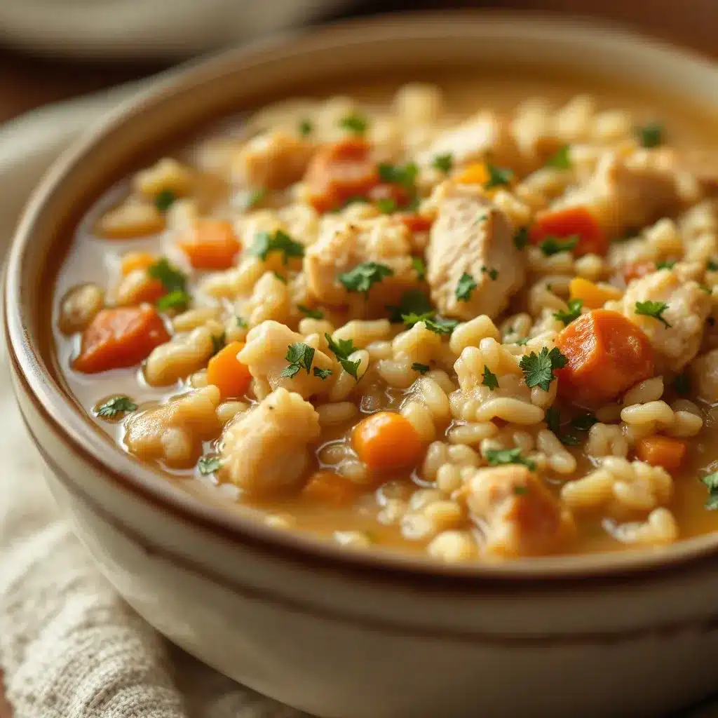 chicken and wild rice soup preparation steps