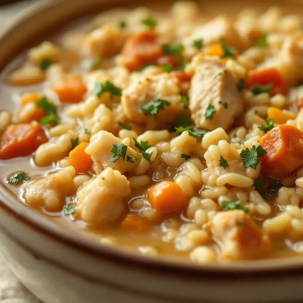chicken and wild rice soup - featured image