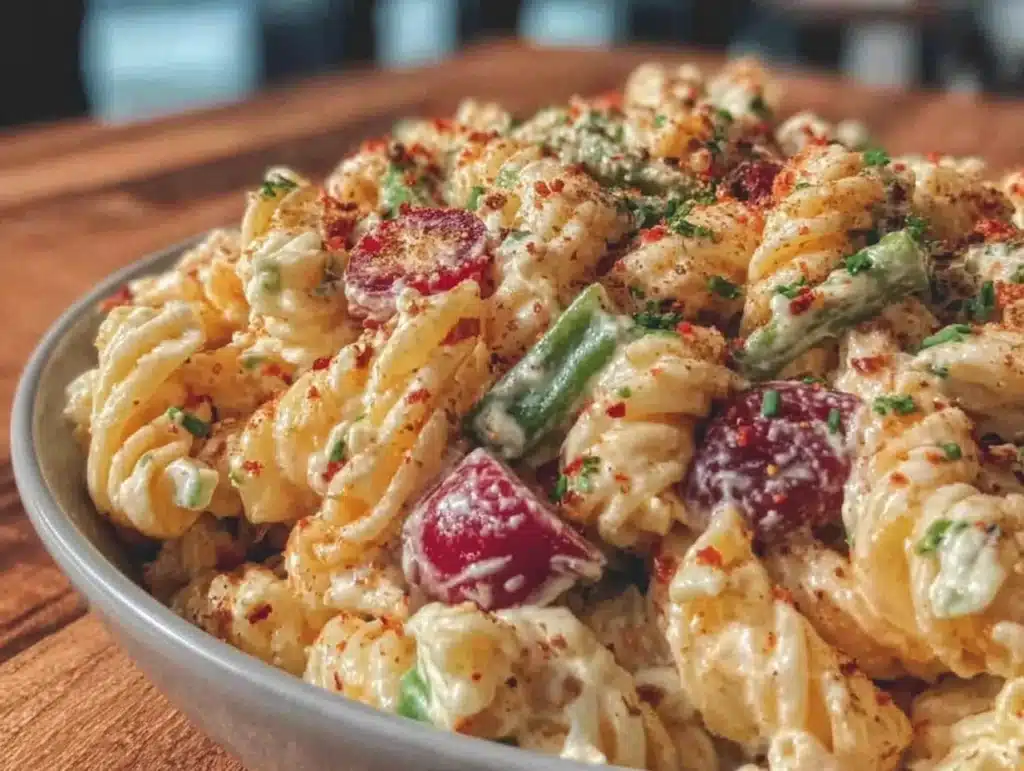 classic southern pasta salad - featured image