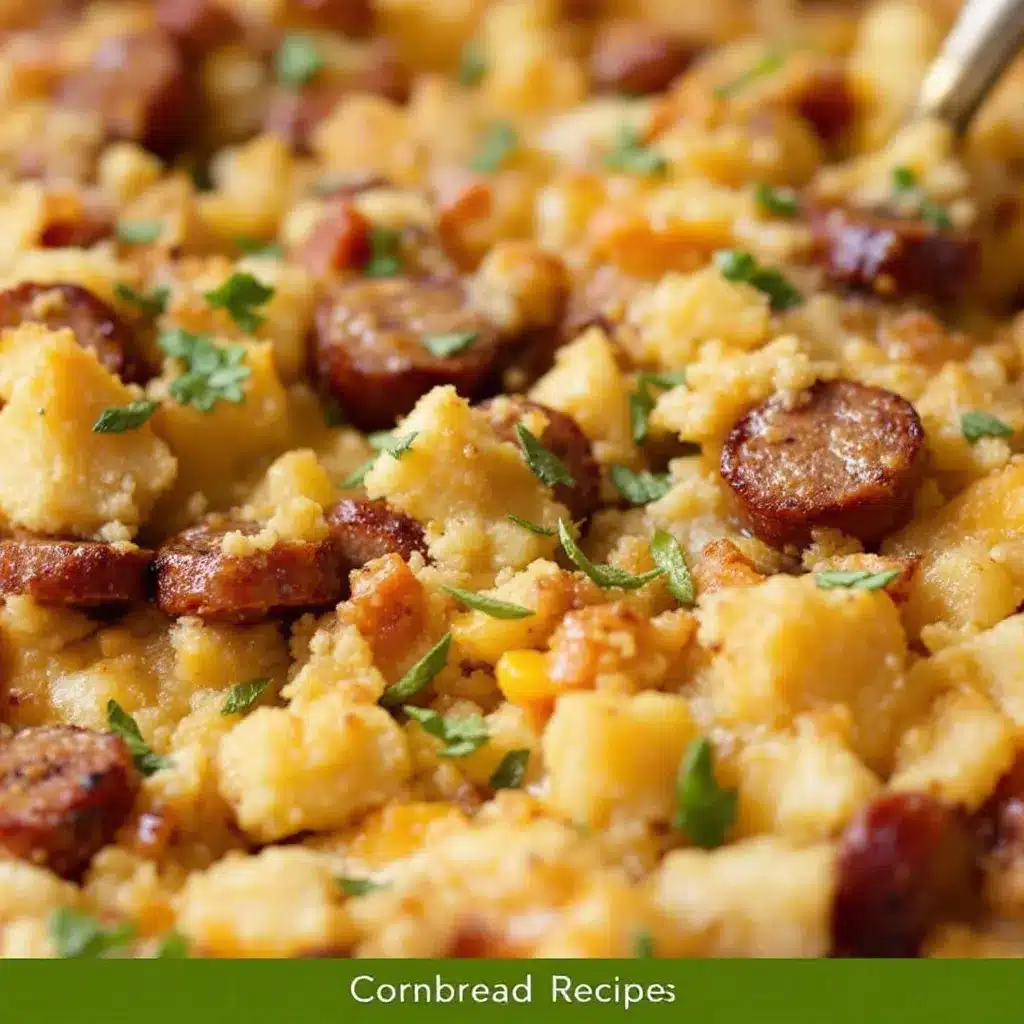 cornbread sausage stuffing recipe preparation steps