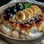cottage cheese breakfast bowl - featured image