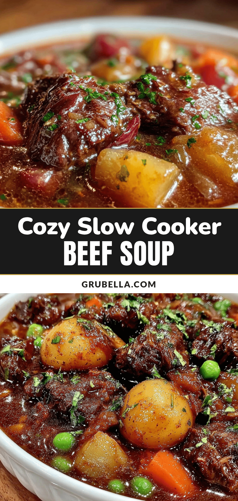 cozy slow cooker beef and vegetable soup recipe