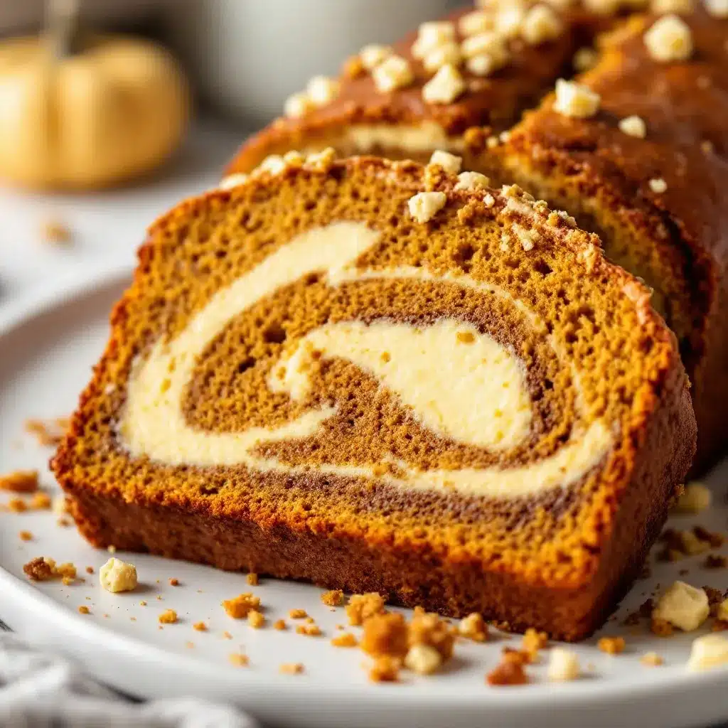 cream cheese swirl pumpkin banana bread preparation steps