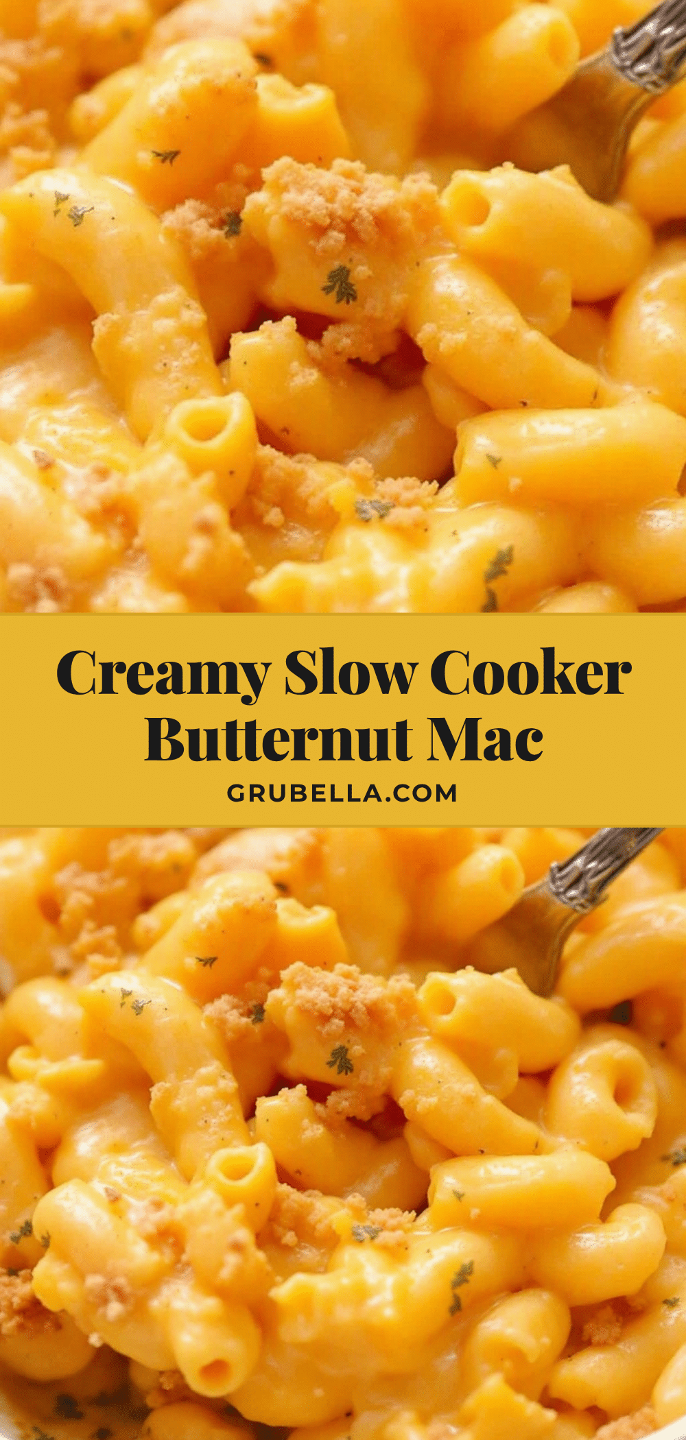 creamy slow cooker butternut squash mac and cheese recipe
