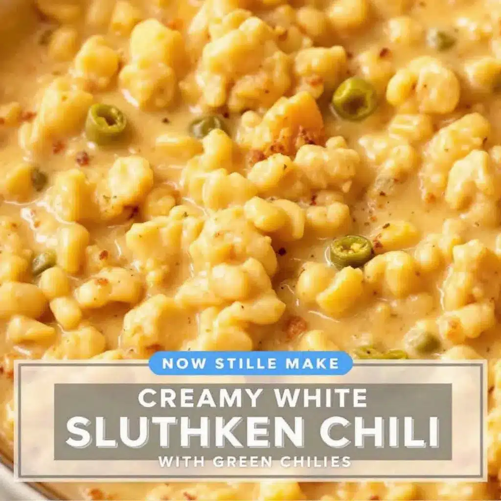 creamy white chicken chili with green chiles preparation steps