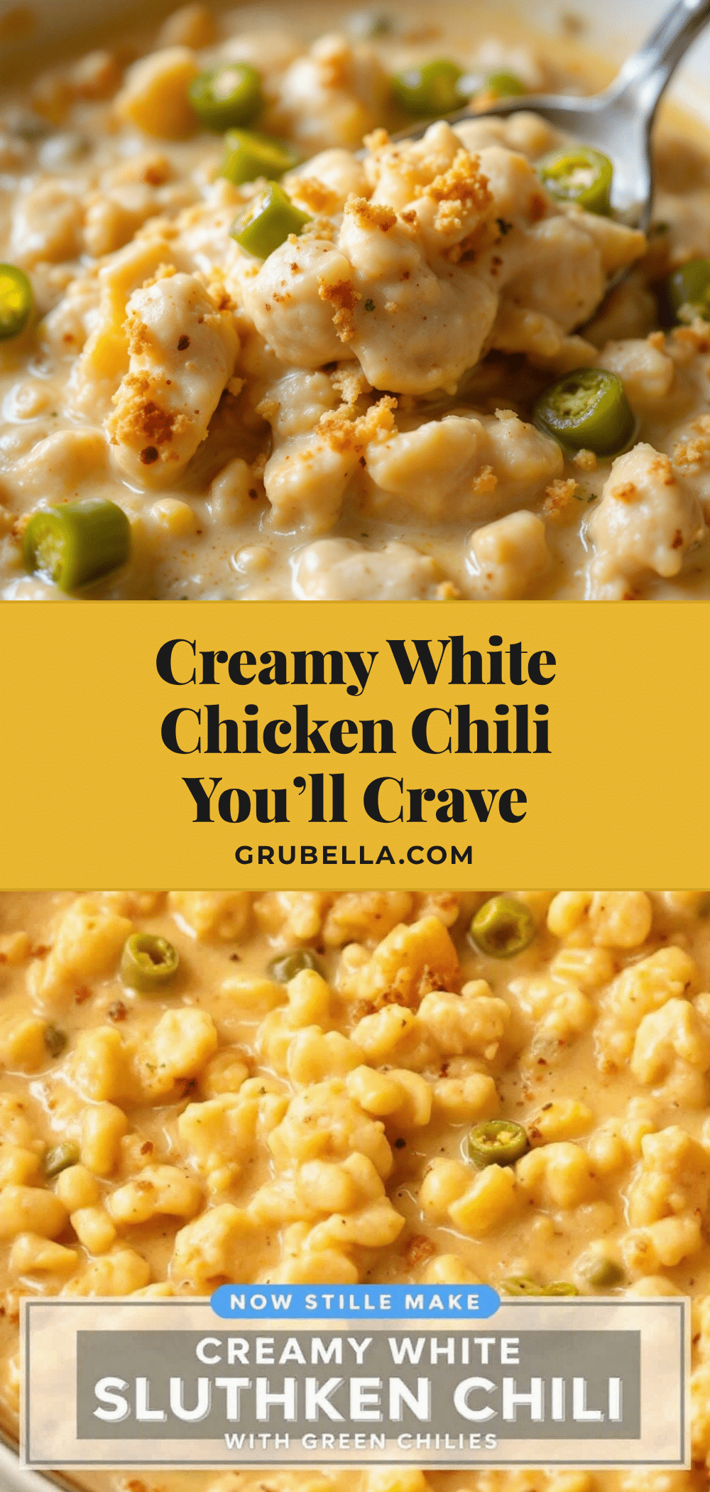 creamy white chicken chili with green chiles recipe