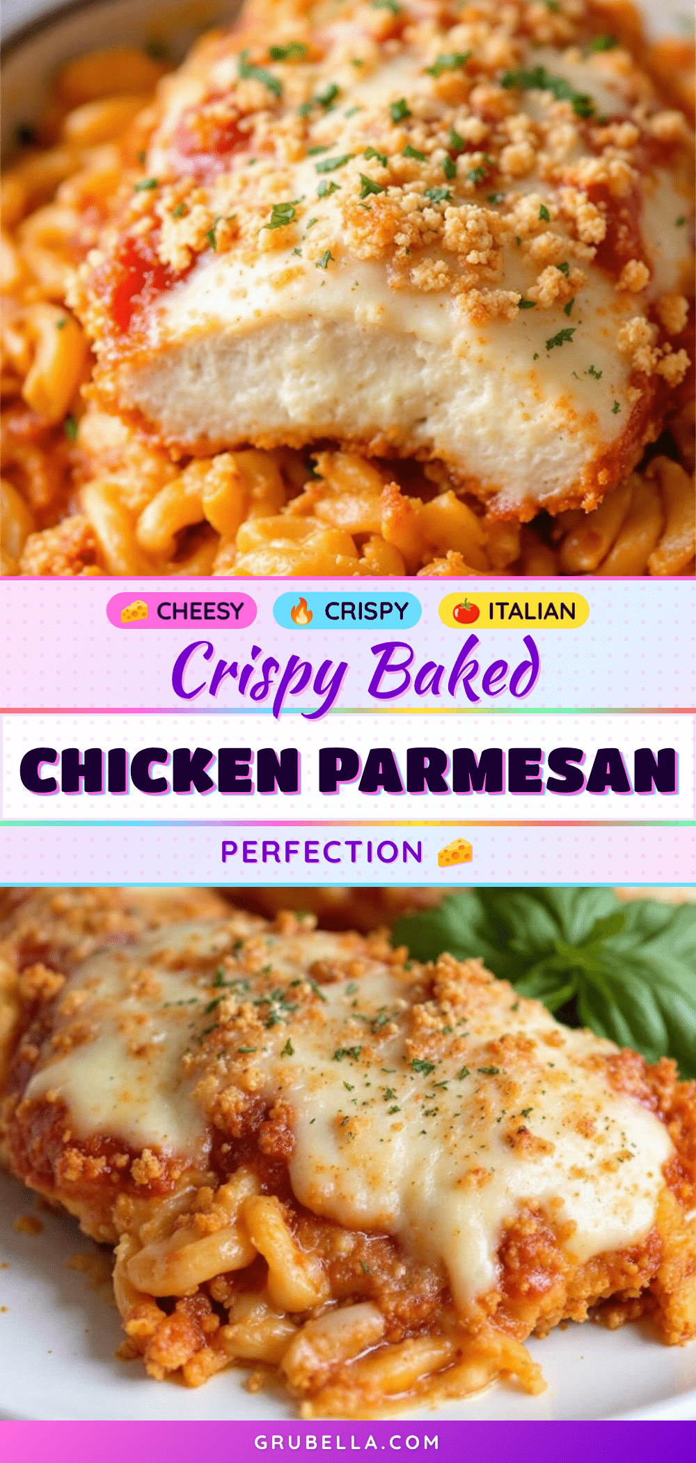 crispy baked chicken parmesan recipe