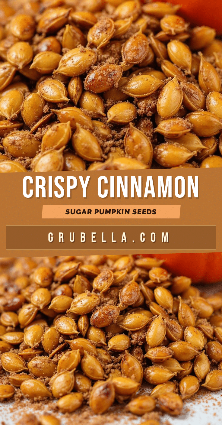 crispy cinnamon sugar pumpkin seeds recipe