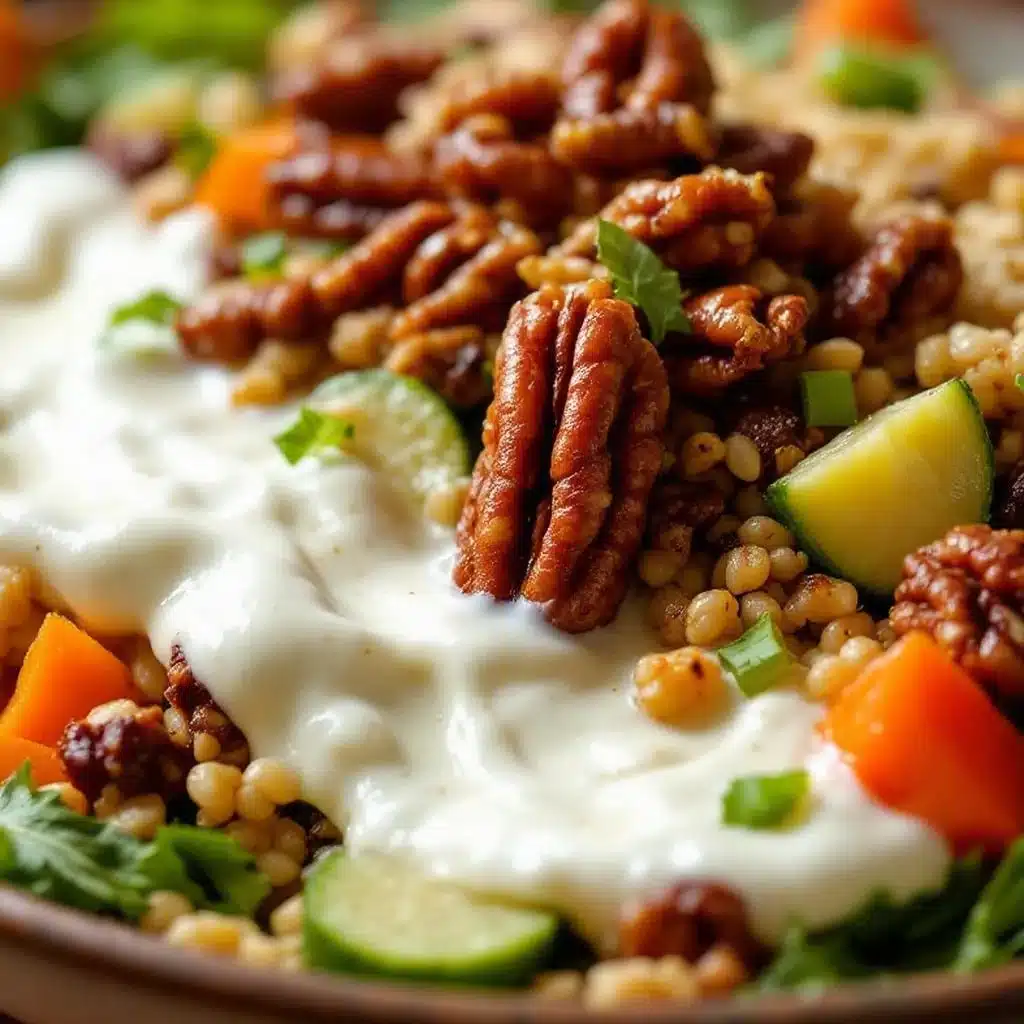 crispy maple harvest fall salad - featured image