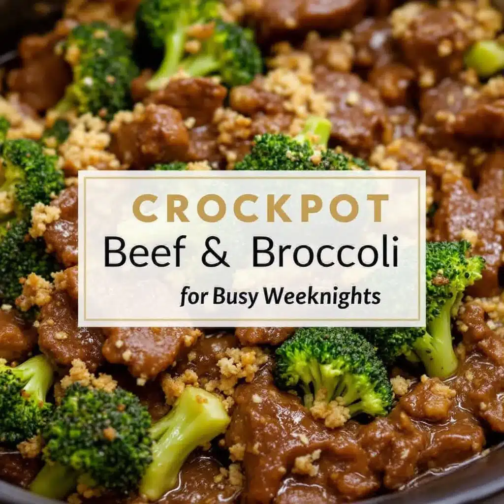 crockpot beef and broccoli - featured image