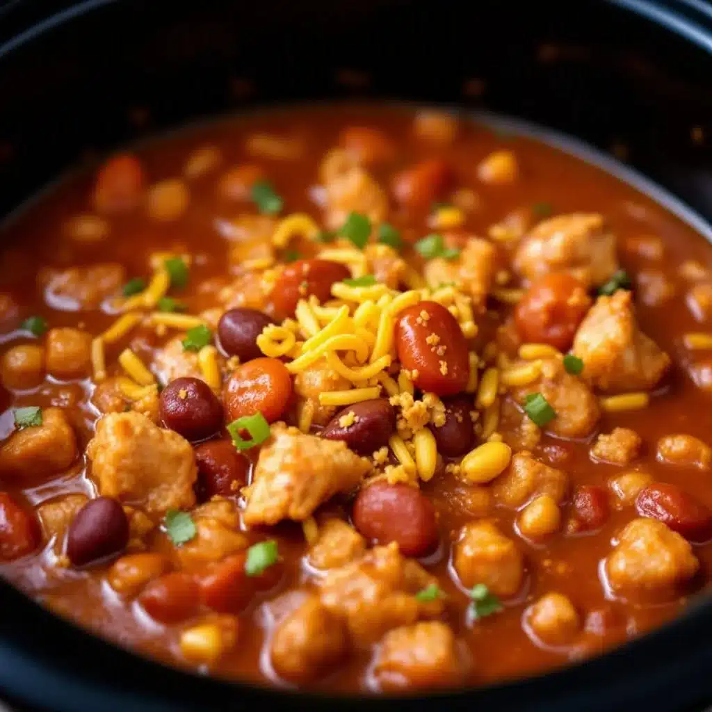 crockpot chicken chili - featured image