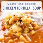 crockpot chicken tortilla soup - featured image